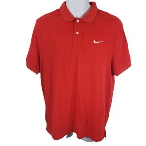 Nike Polo Shirt Red